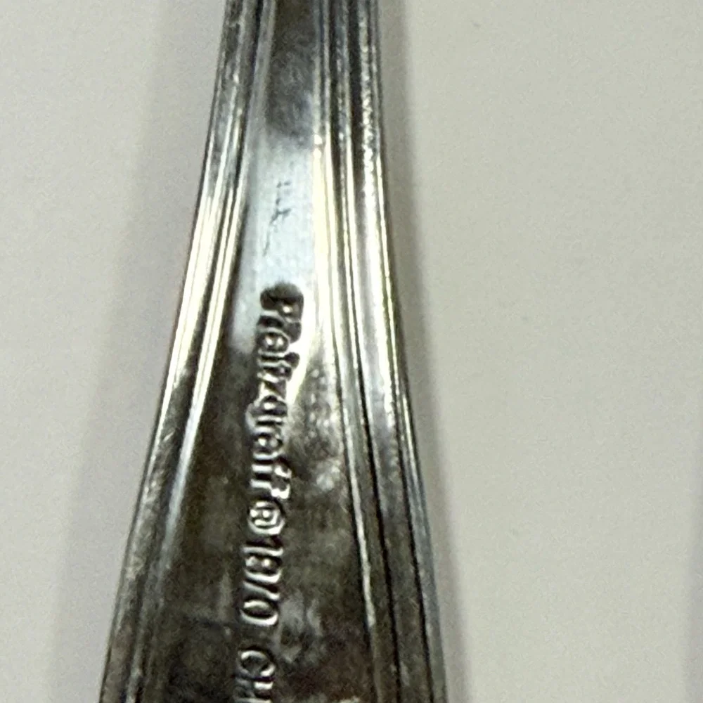 Pfaltzgraff Flatware ** Discontinued Radiants Pattern **Set Of 3 Dinner Forks